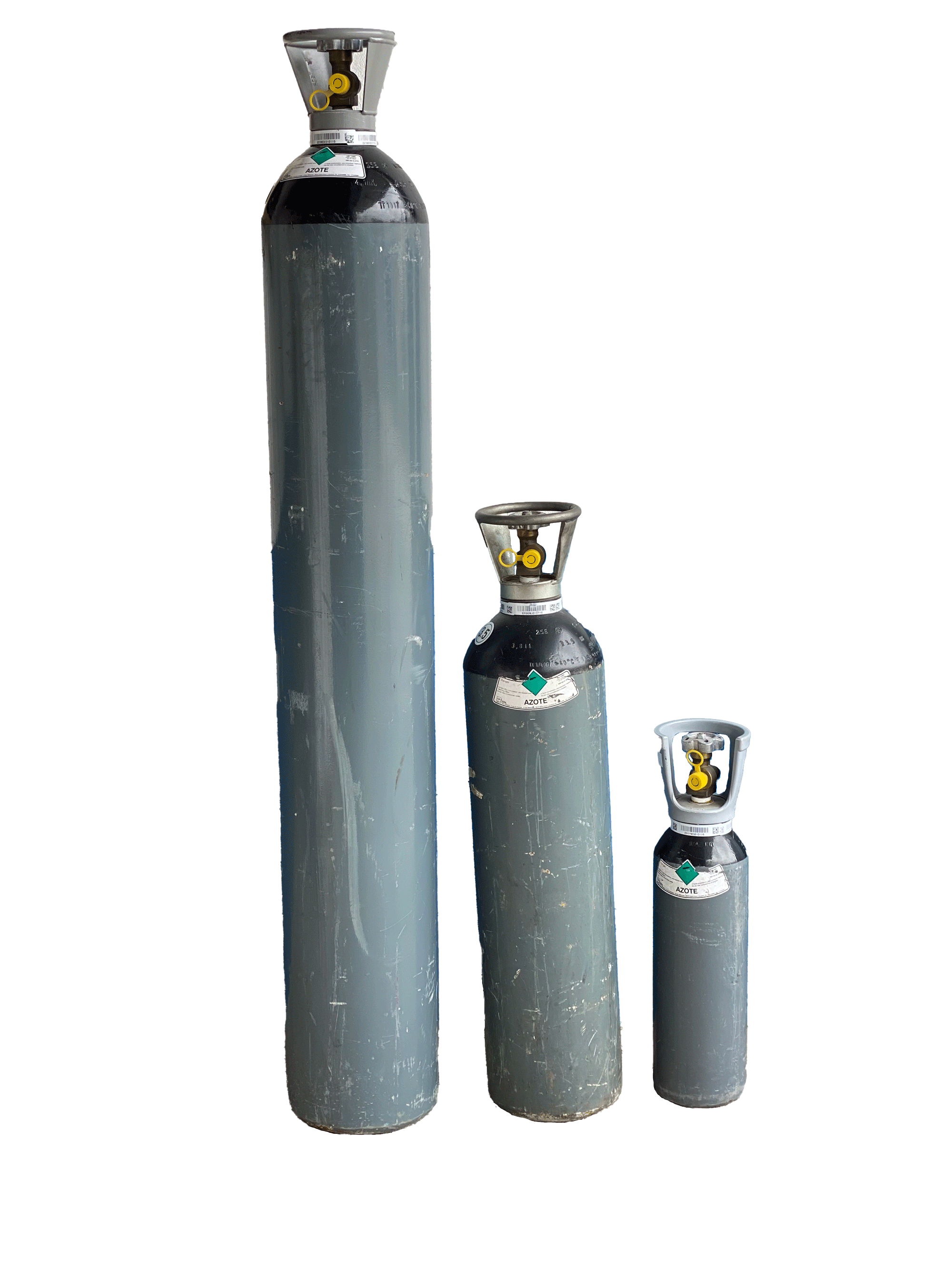 L'azote est utilisé pour protéger le soudage des aciers.